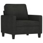 Sillón de tela negro 60 cm de , Sofás - Ref: Foro24-359151, Precio: 164,62 €