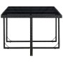11-teiliges Garten-Esszimmerset und Kissen Kunstrattan schwarz von vidaXL, Gartensets - Ref: Foro24-42523, Preis: 793,87 €, R...