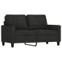 Sofa set with cushions 4 pieces black fabric by , Sofas - Ref: Foro24-3201440, Price: 734,57 €, Discount: %