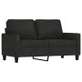 Sofa set with cushions 4 pieces black fabric by , Sofas - Ref: Foro24-3201440, Price: 724,28 €, Discount: %