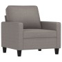 Sofa set with cushions 3 pieces taupe gray fabric by , Sofas - Ref: Foro24-3201435, Price: 655,22 €, Discount: %