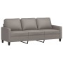 Sofa set with cushions 3 pieces taupe gray fabric by , Sofas - Ref: Foro24-3201435, Price: 655,22 €, Discount: %
