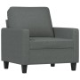 Sofa set with cushions 4 pieces dark gray fabric by , Sofas - Ref: Foro24-3201437, Price: 726,05 €, Discount: %