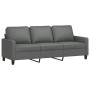 Sofa set with cushions 4 pieces dark gray fabric by , Sofas - Ref: Foro24-3201437, Price: 726,05 €, Discount: %