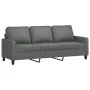 Sofa set with cushions 4 pieces dark gray fabric by , Sofas - Ref: Foro24-3201437, Price: 713,20 €, Discount: %
