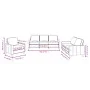 Sofa set with cushions 3 pieces taupe gray fabric by , Sofas - Ref: Foro24-3201435, Price: 643,80 €, Discount: %
