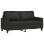 Sofa set with cushions 3 pieces black fabric by , Sofas - Ref: Foro24-3201456, Price: 497,25 €, Discount: %