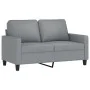 Sofa set with cushions 3 pieces light gray fabric by , Sofas - Ref: Foro24-3201468, Price: 507,64 €, Discount: %