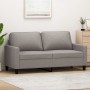 2-seater sofa in taupe gray fabric 140 cm by , Sofas - Ref: Foro24-359170, Price: 202,92 €, Discount: %
