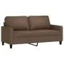 2 seater brown fabric sofa 140 cm by , Sofas - Ref: Foro24-359166, Price: 213,67 €, Discount: %