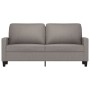 2-seater sofa in taupe gray fabric 140 cm by , Sofas - Ref: Foro24-359170, Price: 202,92 €, Discount: %