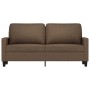 2 seater brown fabric sofa 140 cm by , Sofas - Ref: Foro24-359166, Price: 217,18 €, Discount: %