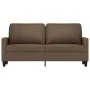2 seater brown fabric sofa 140 cm by , Sofas - Ref: Foro24-359166, Price: 213,67 €, Discount: %