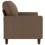 2 seater brown fabric sofa 140 cm by , Sofas - Ref: Foro24-359166, Price: 213,67 €, Discount: %