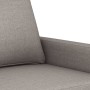 2-seater sofa in taupe gray fabric 140 cm by , Sofas - Ref: Foro24-359170, Price: 202,92 €, Discount: %