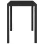 5-piece garden dining set with black synthetic rattan cushions by vidaXL, Garden sets - Ref: Foro24-42521, Price: 310,68 €, D...