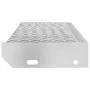 Peldaño de rejilla acero galvanizado 70x24x7 cm de , Alfombrillas para escalones - Ref: Foro24-155678, Precio: 35,43 €, Descu...