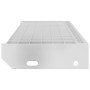 Peldaño de rejilla acero galvanizado 80x24x7 cm de , Alfombrillas para escalones - Ref: Foro24-155684, Precio: 51,15 €, Descu...
