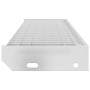 Gitterroststufe aus verzinktem Stahl 100x24x7 cm von , Treppenmatten - Ref: Foro24-155686, Preis: 55,47 €, Rabatt: %