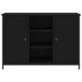 Black engineered wood sideboard 100x35x70 cm by , Sideboards - Ref: Foro24-835514, Price: 93,61 €, Discount: %