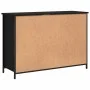 Black engineered wood sideboard 100x35x70 cm by , Sideboards - Ref: Foro24-835514, Price: 93,61 €, Discount: %