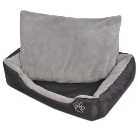 Dog bed with padded cushion Size XXL Black by vidaXL, Beds for dogs - Ref: Foro24-170423, Price: 61,15 €, Discount: %