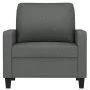 Dark gray fabric armchair 60 cm by , Sofas - Ref: Foro24-359148, Price: 153,75 €, Discount: %