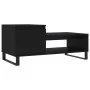 Mesa de centro madera contrachapada negro 100x50x45 cm de , Mesas de centro - Ref: Foro24-830837, Precio: 50,78 €, Descuento: %