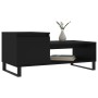 Mesa de centro madera contrachapada negro 100x50x45 cm de , Mesas de centro - Ref: Foro24-830837, Precio: 60,28 €, Descuento: %