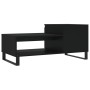 Mesa de centro madera contrachapada negro 100x50x45 cm de , Mesas de centro - Ref: Foro24-830837, Precio: 60,28 €, Descuento: %