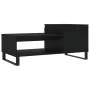 Mesa de centro madera contrachapada negro 100x50x45 cm de , Mesas de centro - Ref: Foro24-830837, Precio: 50,78 €, Descuento: %