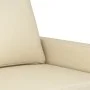 Sofa set with cushions 4 pieces cream fabric by , Sofas - Ref: Foro24-3201438, Price: 667,50 €, Discount: %