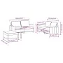 Sofa set with cushions 3 pieces light gray fabric by , Sofas - Ref: Foro24-3201452, Price: 453,59 €, Discount: %