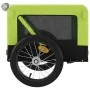 Remolque de bicicleta mascotas hierro tela Oxford verde negro de , Cochecitos para mascotas - Ref: Foro24-93920, Precio: 94,2...