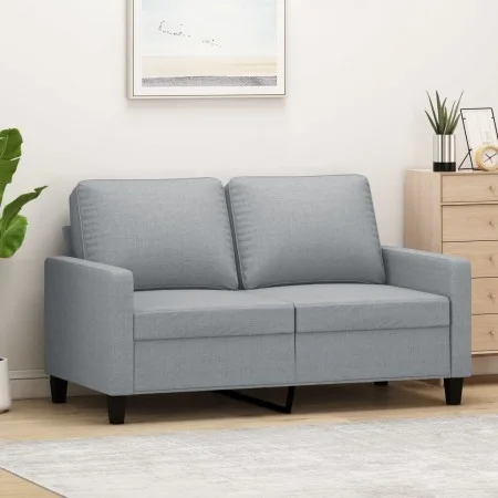 2-Sitzer-Sofa aus hellgrauem Stoff, 120 cm von , Sofas - Ref: Foro24-359155, Preis: 215,82 €, Rabatt: %
