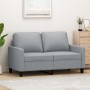 2 seater sofa in light gray fabric 120 cm by , Sofas - Ref: Foro24-359155, Price: 218,32 €, Discount: %