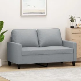 2 seater sofa in light gray fabric 120 cm by , Sofas - Ref: Foro24-359155, Price: 215,82 €, Discount: %