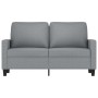 2 seater sofa in light gray fabric 120 cm by , Sofas - Ref: Foro24-359155, Price: 218,32 €, Discount: %