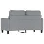 2-Sitzer-Sofa aus hellgrauem Stoff, 120 cm von , Sofas - Ref: Foro24-359155, Preis: 215,82 €, Rabatt: %