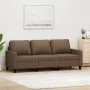 3-seater brown fabric sofa 180 cm by , Sofas - Ref: Foro24-359174, Price: 291,01 €, Discount: %