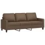3-seater brown fabric sofa 180 cm by , Sofas - Ref: Foro24-359174, Price: 291,01 €, Discount: %