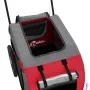 Remolque de bicicleta mascotas hierro tela Oxford rojo gris de , Cochecitos para mascotas - Ref: Foro24-93901, Precio: 101,75...