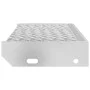 Gitterroststufe aus verzinktem Stahl 60x24x7 cm von , Treppenmatten - Ref: Foro24-155677, Preis: 36,22 €, Rabatt: %