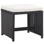 9-piece garden dining set and black synthetic rattan cushions by vidaXL, Garden sets - Ref: Foro24-42522, Price: 576,34 €, Di...