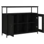 Schwarzes Sideboard aus Holzwerkstoff, 100 x 35 x 80 cm von , Sideboards - Ref: Foro24-835504, Preis: 101,56 €, Rabatt: %