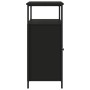Aparador de madera de ingeniería negro 100x35x80 cm de , Aparadores - Ref: Foro24-835504, Precio: 103,53 €, Descuento: %