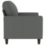 Dark gray 2-seater fabric sofa, 120 cm by , Sofas - Ref: Foro24-359156, Price: 249,03 €, Discount: %