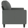 Dark gray 2-seater fabric sofa, 120 cm by , Sofas - Ref: Foro24-359156, Price: 244,57 €, Discount: %