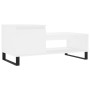 Couchtisch aus Sperrholz weiß 100x50x45 cm von , Couchtisch - Ref: Foro24-830836, Preis: 60,44 €, Rabatt: %