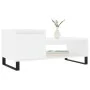 Couchtisch aus Sperrholz weiß 100x50x45 cm von , Couchtisch - Ref: Foro24-830836, Preis: 59,79 €, Rabatt: %